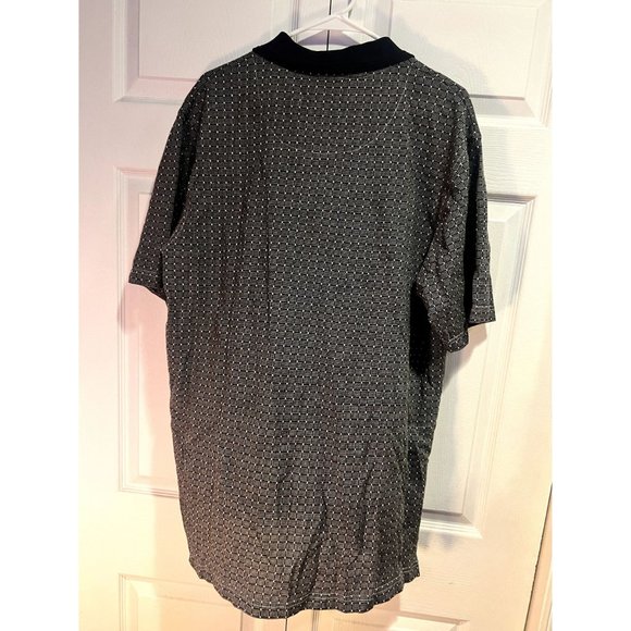 Penguin Sports Polo Men's Large Pattern Polo Short-Sleeve Great Condition - Picture 3 of 3